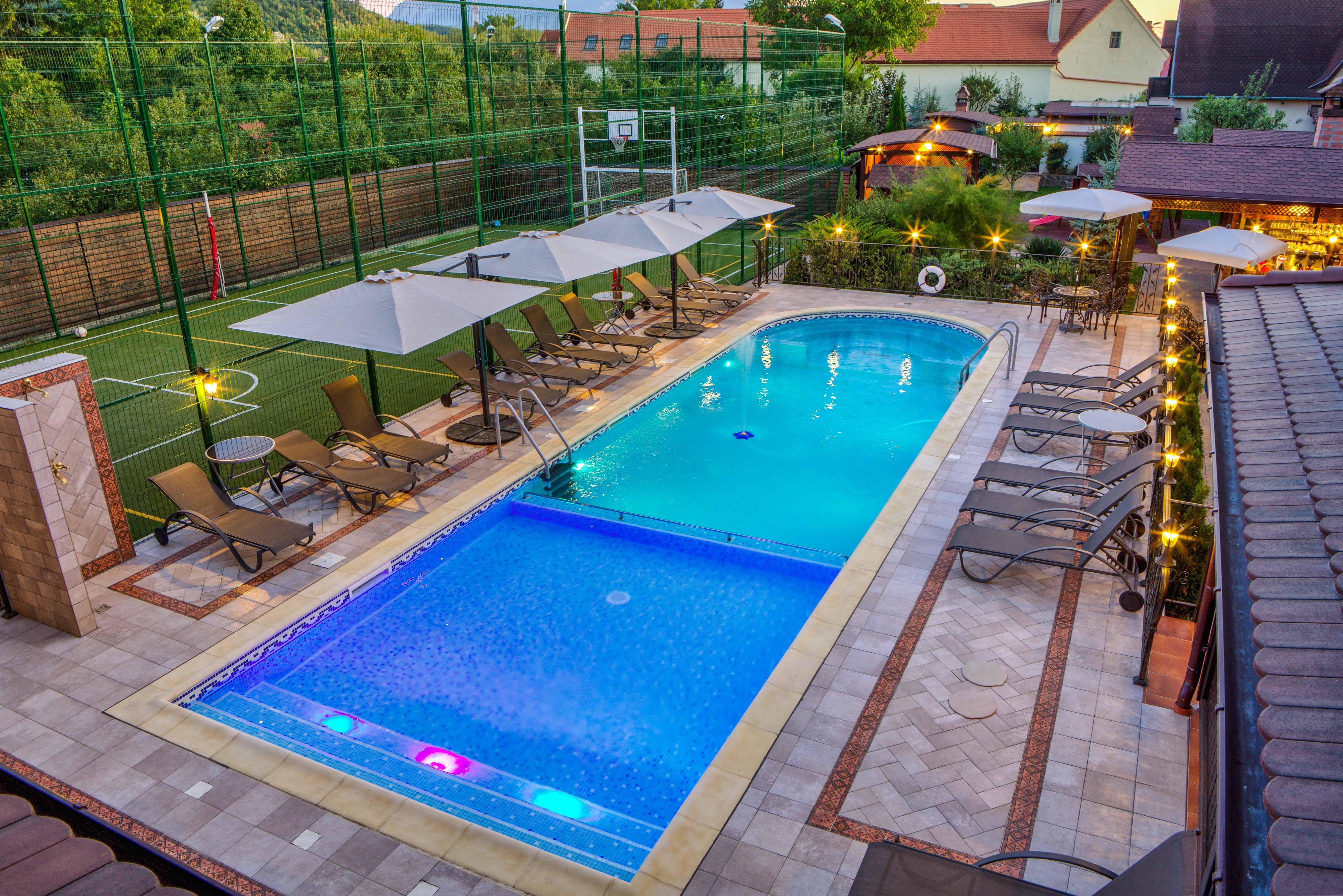 Conacul Ambient Hotell Cristian  Exteriör bild